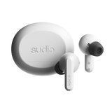 Sudio Earbuds | A3 Pro | Bluetooth | In-ear | Microphone | Fog White | Noise canceling
