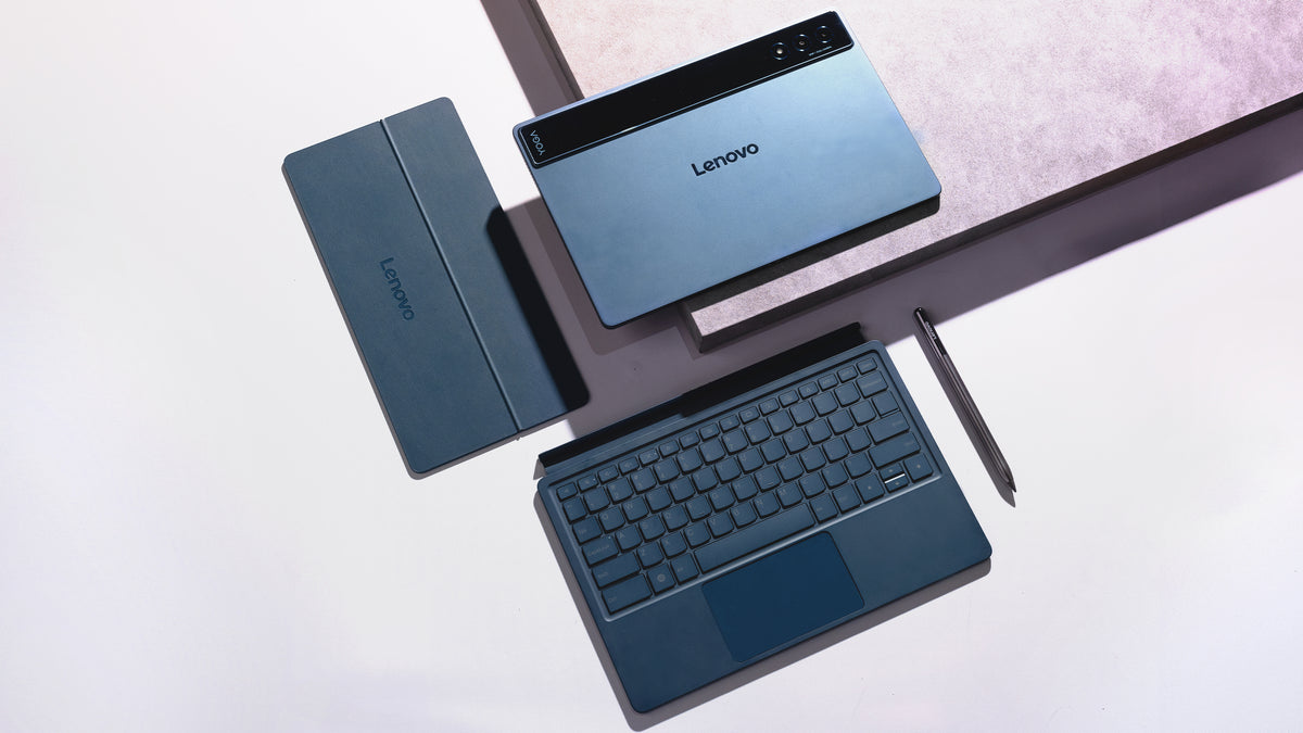 Lenovo | Yoga Tab Plus Wi-Fi (without power adapter) | ZAEG0018NL | 12.7 " | Tidal Teal | LTPS | 2944 x 1840 pixels | Qualcomm | Snapdragon 8 Gen 3 Mobile Platform | 16 GB | Soldered LPDDR5x | 256 GB | Wi-Fi | Front camera | 13 MP | Rear camera | 13 MP | 
