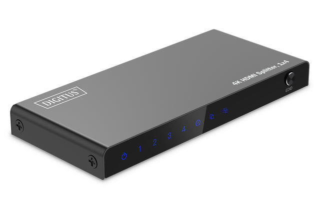 Digitus 4K HDMI Splitter, 1x4 | DS-55337 | Black