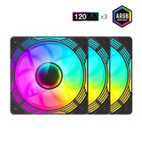 Gamemax Case Fan | KF300R BK | Black