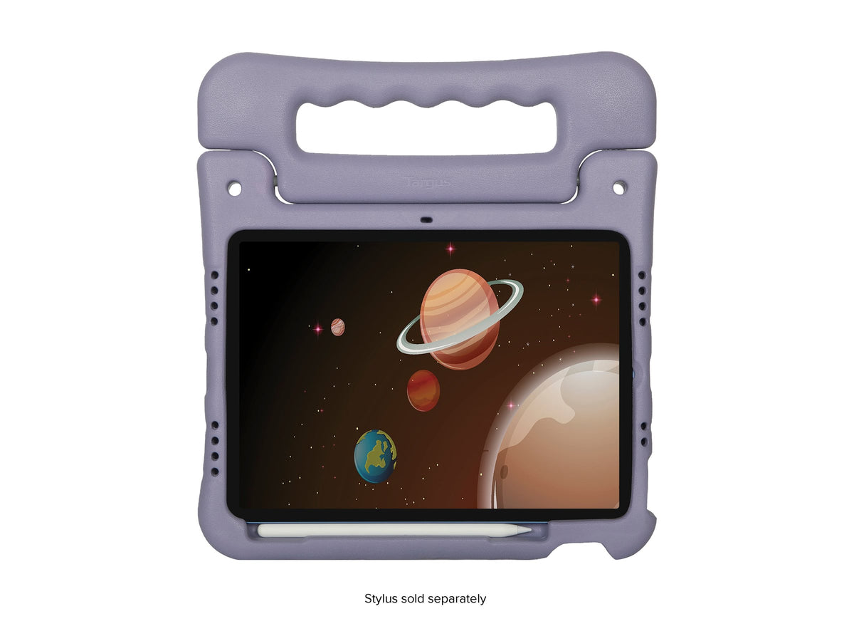 Targus Kid’s Antimicrobial Case | Tablet case | For Apple iPad (A16), Air 11-inch (M4)/(M3)/(M2), iPad 10.9-inch (10th gen), iPad Air 10.9-inch (5th and 4th gen), and iPad Pro 11-inch (4th, 3rd, 2nd, and 1st gen) | Purple