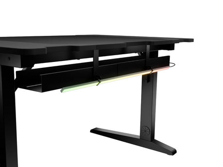 Genesis Gaming Desk | Holm 120 Modular | Black