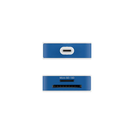 Hyper HyperDrive Flex 8 Port USB-C Hub, White/Blue | HD4102BUGL | HDMI ports quantity 1