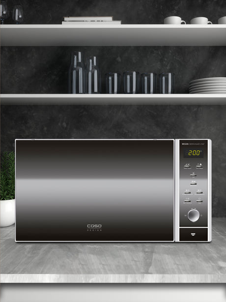 Caso | Microwave | MCG30 Ceramic chef | Free standing | 30 L | 900 W | Convection | Grill | Black