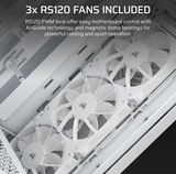 Corsair PC Case | 3200D RS | Mid-Tower | White