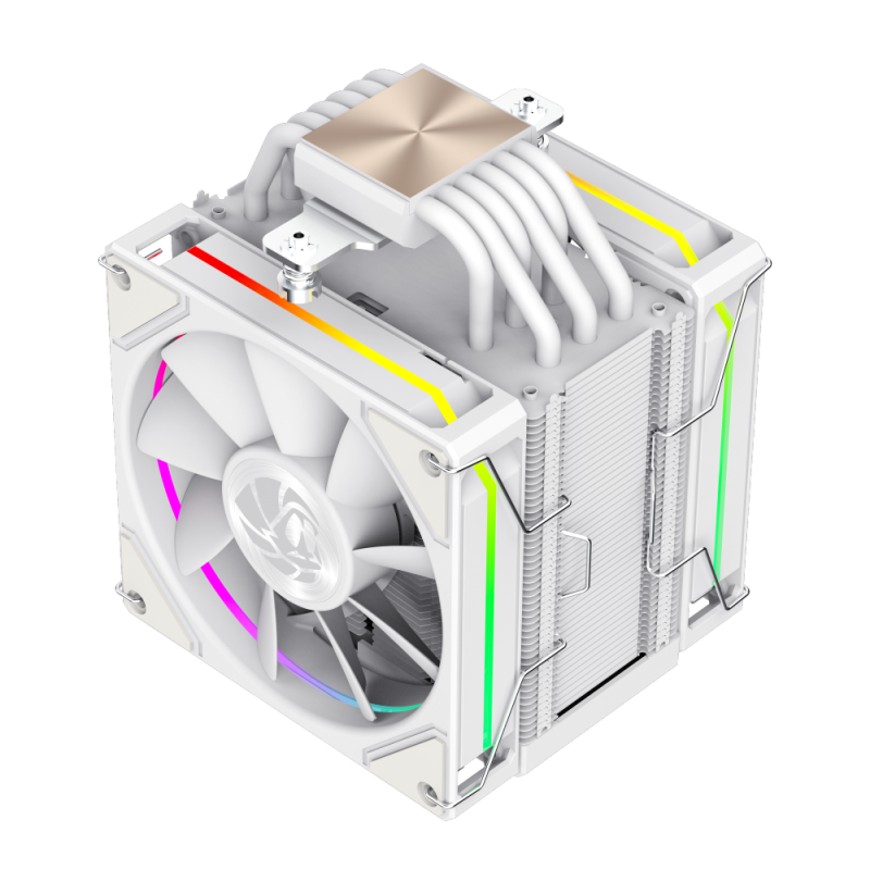 Gamemax CPU Air Cooler | SIGMA 620 LCD WH | White