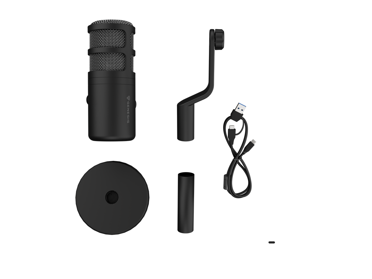 Genesis | Dynamic Microphone | Radium 350D | Black