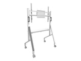 Neomounts Floor stand | FL50-525WH1 TV trolley | Adjustable Height | 55-86 " | Maximum weight (capacity) 76 kg | White