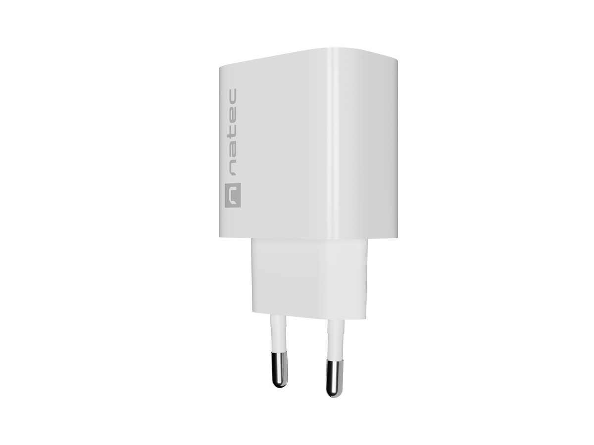 Natec Ribera USB Charger 1X USB-C 20W, White