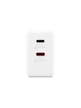 Lenovo Dual USB-C 65W GaN Charger | Charger | USB-C | 65 W