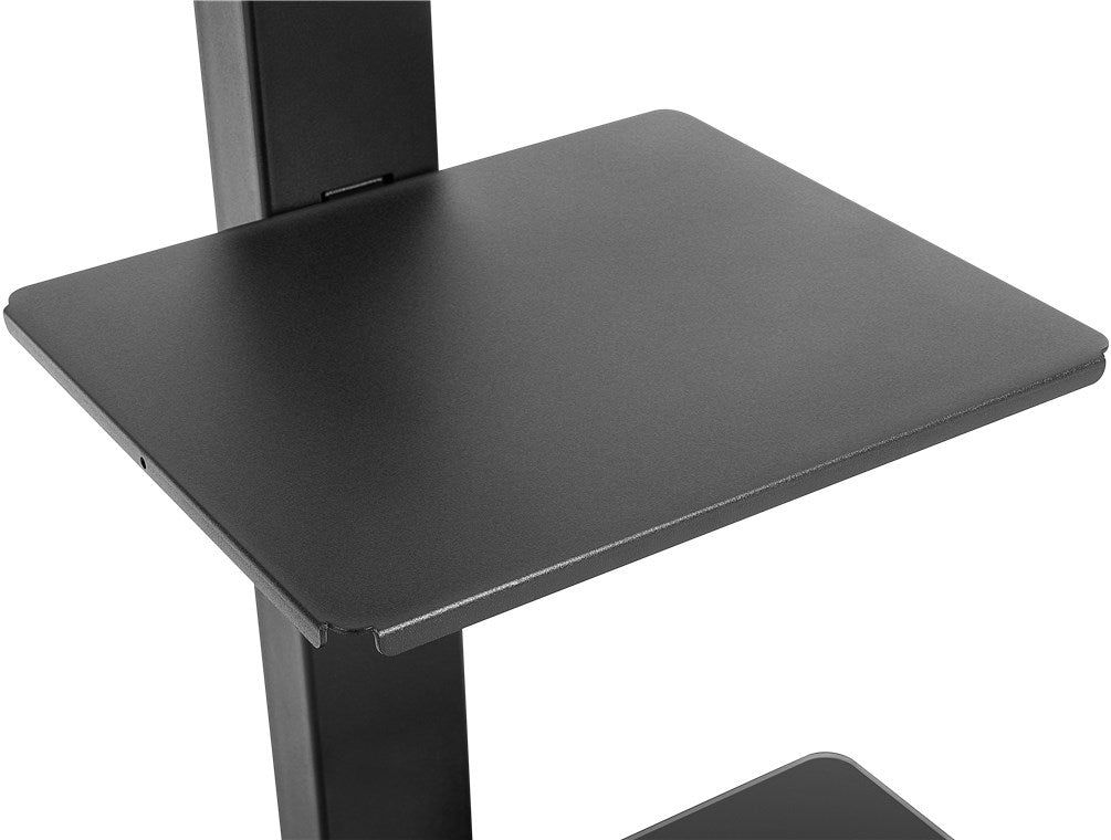 Goobay Floor stand | TV Floor Stand Basic, Size L | Swivel | 37-70 " | Maximum weight (capacity) 40 kg | Black