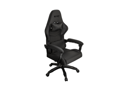 FURY Shinai S4 | Gaming Chair | Pu leather, Fabric, Nylon | Black