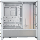 Corsair PC Case | Frame 4000D RS ARGB Modular | Mid-Tower | White