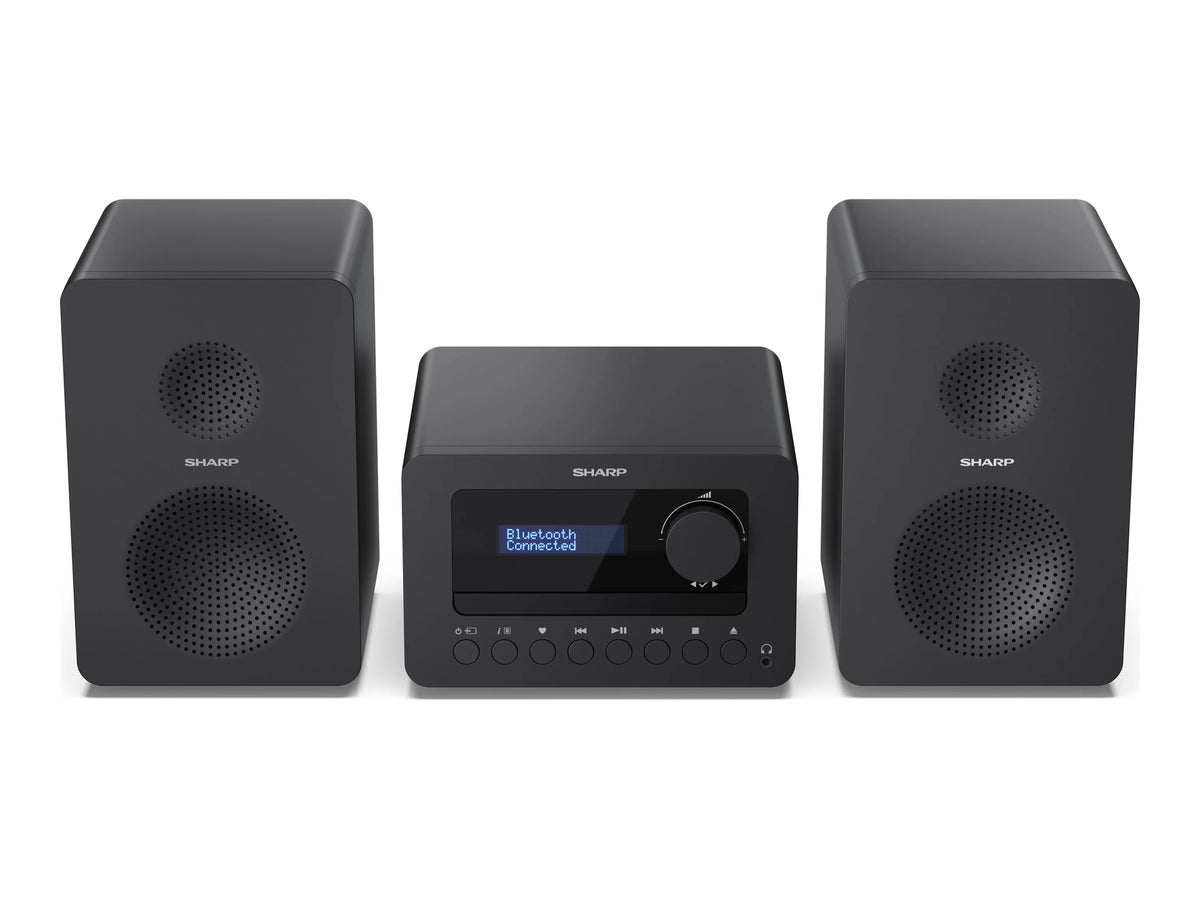 Sharp TOKYO FM Hi-Fi Micro System | XL-B514(BK) | AUX in | Bluetooth | CD player | FM radio
