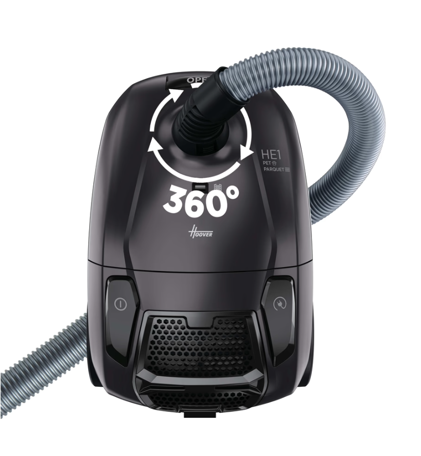 Hoover Vacuum Cleaner | HE120PET 011 | Bagged | Power 700 W | Dust capacity 2.5 L | Iron Grey