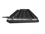 Natec Amberjack | Keyboard | Wired | US | Linear | White backlight, Hot-swappable switches, Anti-ghosting, Built-in memory, Macro recording | Black/Gray