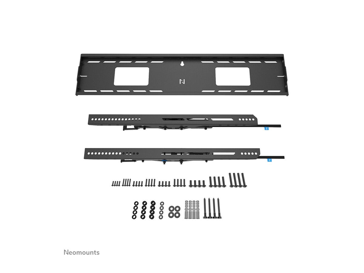 Neomounts Wall mount | WL35-750BL18 Heavy duty wall mount | Adjustable Height, Tilt | 43-98 " | Maximum weight (capacity) 125 kg | Black