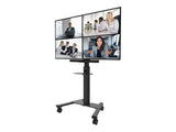 Neomounts AV1-825BL Videobar and multimedia kit - universal | Adjustable Height | Maximum weight (capacity) 9 kg | Black