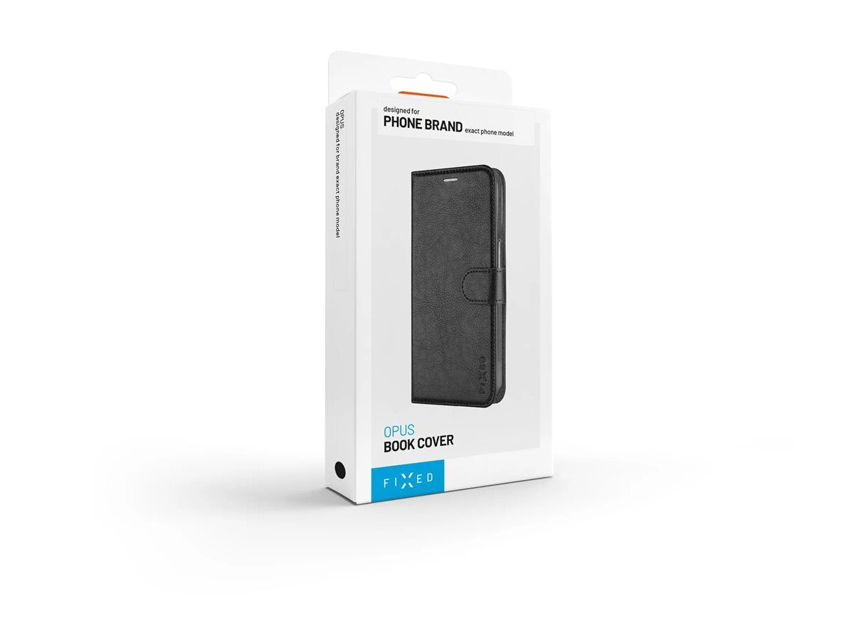 Fixed Opus | Book Case | Honor | Magic 8 Lite 5G | Synthetic leather | Black