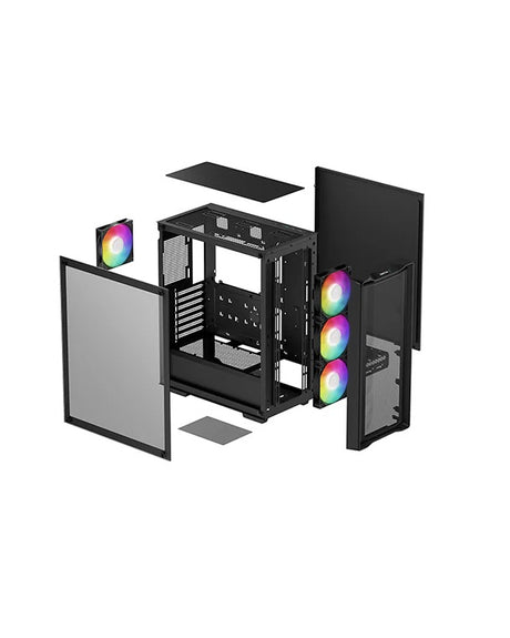 Deepcool CC560 MESH V2 | Mid Tower | ATX PS2 | Black