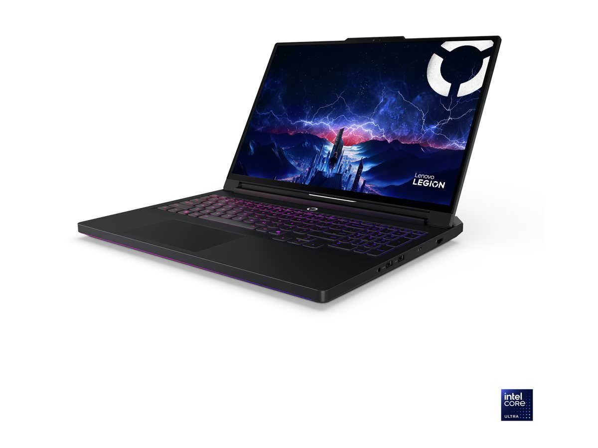 Lenovo Legion Pro 7 16IAX10H Intel | Eclipse Black | 16 " | OLED | WQXGA | 2560 x 1600 pixels | Glossy | Intel Core Ultra 9 | 275HX | 32 (2x16GB) GB | CSODIMM DDR5 | Solid-state drive capacity 2000 GB | NVIDIA GeForce RTX 5090 | GDDR7 | 24 GB | Windows 11