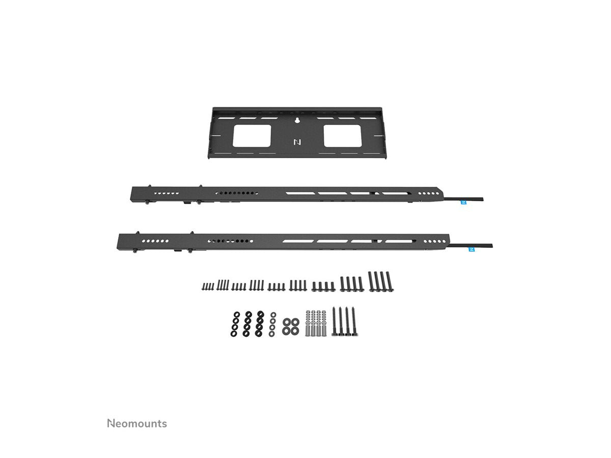 Neomounts Wall mount | WL30-750BL18P Heavy duty wall mount | Adjustable Height | 50-98 " | Maximum weight (capacity) 100 kg | Black