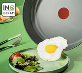 TEFAL Pan | C4260443 | Frying | Diameter 24 cm | Suitable for induction hob | Fixed handle | Grey