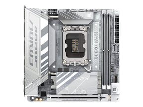 Gigabyte B860I AORUS PRO ICE | Processor family Intel | Processor socket LGA1851 | DDR5 | Supported hard disk drive interfaces SATA, M.2 | Number of SATA connectors 2