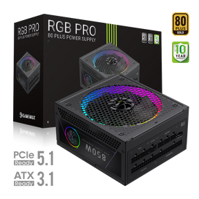 Gamemax PSU | RGB PRO 850G | 850 W | Gold | Full Modular