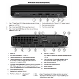 HP Renewed Grade A | ProDesk 400 G6 Desktop Mini | Intel Core i5 | i5-10500T | 16 GB | SSD | 256 GB | Intel UHD Graphics 630 | Windows 11 Pro