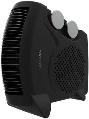 Cecotec ReadyWarm 2000 Max Dual Black | Fan heater | 2000 W | Number of power levels 3 | Suitable for rooms up to 20 m² | Black