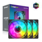 Gamemax Case Fan | KF300R BK | Black