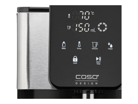 Caso | Turbo Hot Water Dispenser | HW 1660 | Water Dispenser | 2600 W | 4 L | Plastic/Stainless Steel | Black/Stainless Steel