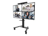 Neomounts AV1-825BL Videobar and multimedia kit - universal | Adjustable Height | Maximum weight (capacity) 9 kg | Black