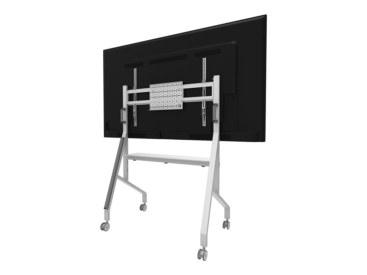 Neomounts Floor stand | FL50-525WH1 TV trolley | Adjustable Height | 55-86 " | Maximum weight (capacity) 76 kg | White