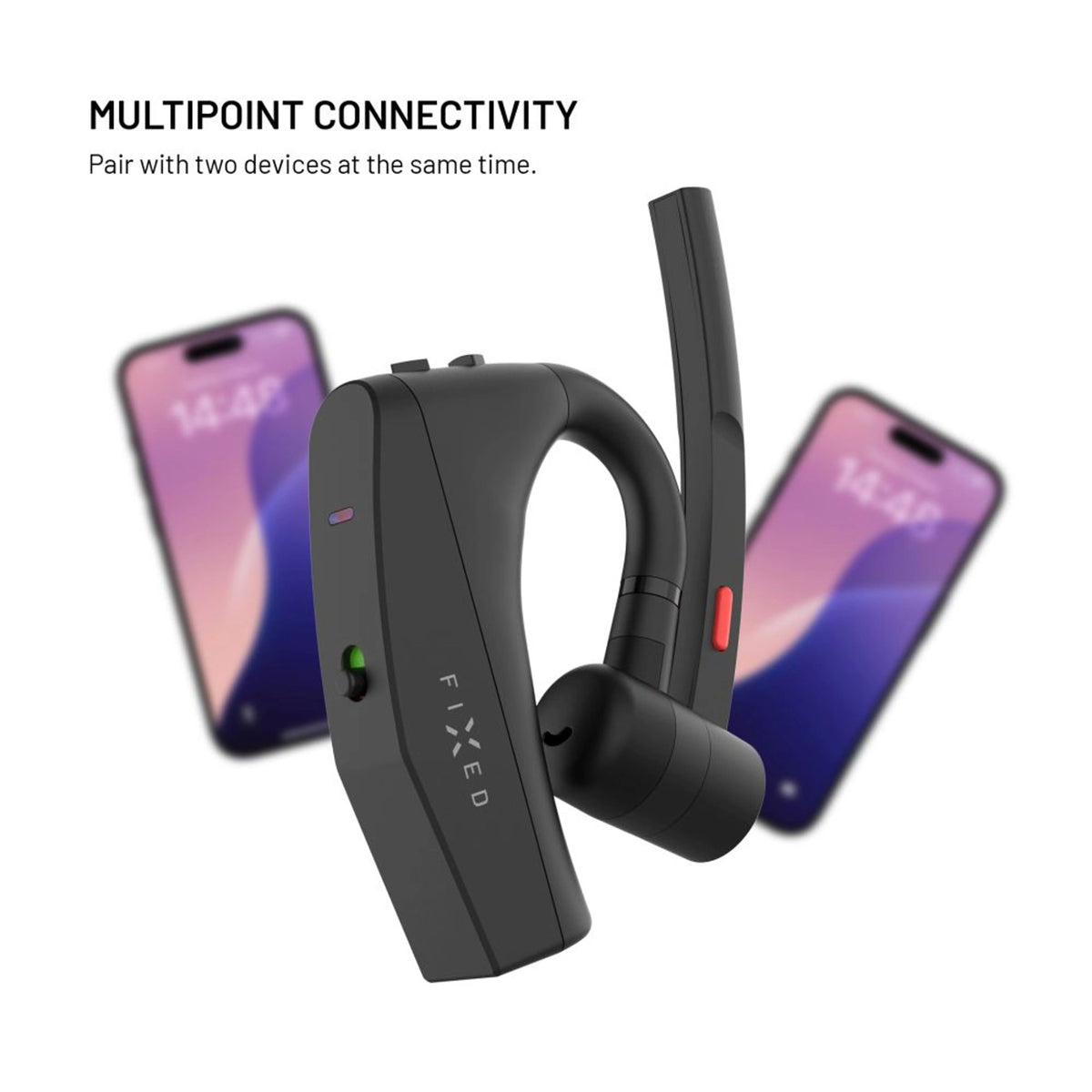 Fixed | Headset | Talk Pro | Bluetooth | Black