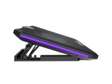 Fury Laptop Cooler Cooling Pad Fury Gunbai G3 Fans, RGB LED Light, 2 USB, 14.1-17.3"