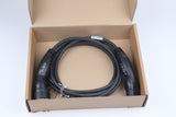 Evaka EV Charging Cable Type 2-Type 2, 22 kW, 32 A, 5 x 6 mm2, 1 x 0.5 mm2, 5 m | ITGAM3871 | Black