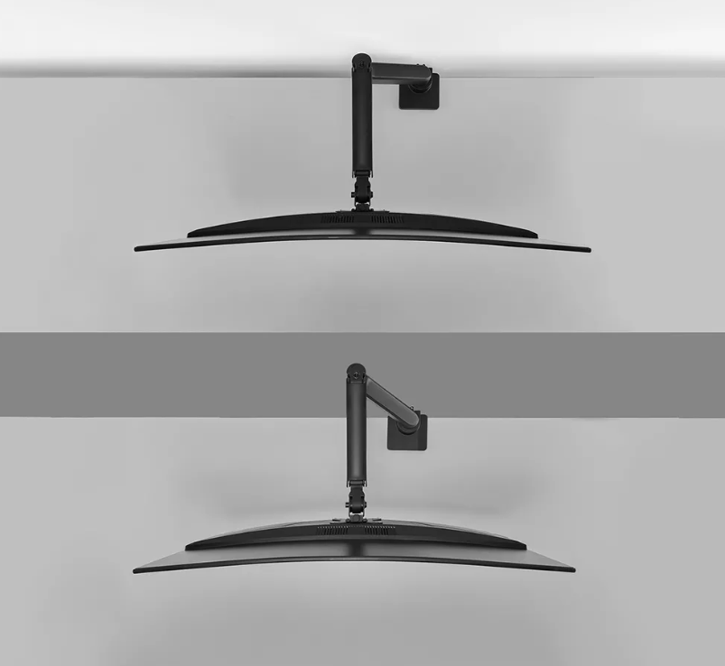 Neomounts Desk Mount | DS70PLUS-450BL1 Monitor Arm | Adjustable Height, Rotate, Tilt, Swivel | 17-49 " | Maximum weight (capacity) 18 kg | Black