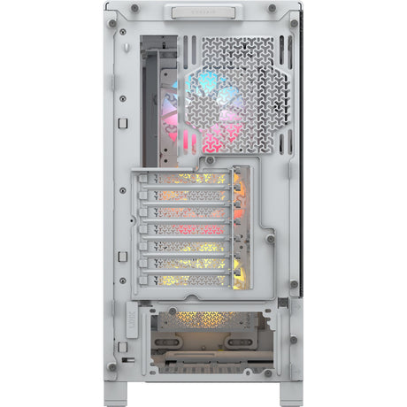 Corsair PC Case | Frame 4000D RS ARGB Modular | Mid-Tower | White