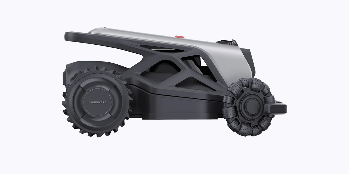 AIRSEEKERS LIMITED | Tron SE 300° AI Vision Mulching Mower, 1500m², Ai Vision + NRTK | 10 Ah