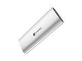 Natec | Rhino M.2 NVME Lite USB-C External, Gen 2 Steel Arctic Silver | Solid-state drive interface NVMe