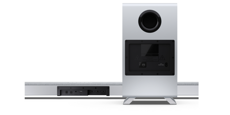 Sharp | 5.1.2 Dolby Atmos/DTS:X Soundbar with Wireless Subwoofer | HT-SBW55121(SL) | Bluetooth