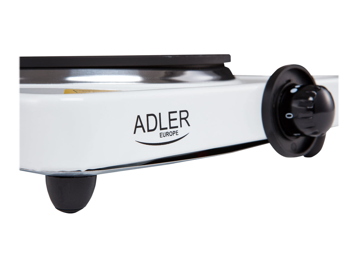 Adler | Free standing table hob | AD 6503 | Number of burners/cooking zones 1 | Electric | White
