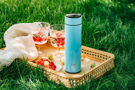 Adler | Thermal Flask | AD 4506bl | Material Stainless steel/Silicone | Blue