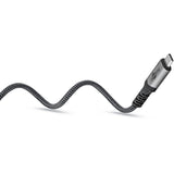 Goobay USB-C Cable, USB4, 1.8 m, bBack/Silver | USB-C to USB-C