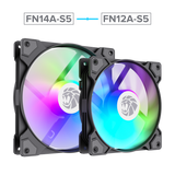 Gamemax Case Fan | FN14A-S5 | Black