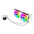 Gamemax CPU Liquid Cooler | ICEBURG 240 DIGITAL WH | White