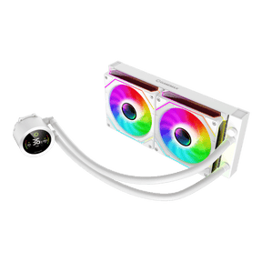 Gamemax CPU Liquid Cooler | ICEBURG 240 DIGITAL WH | White