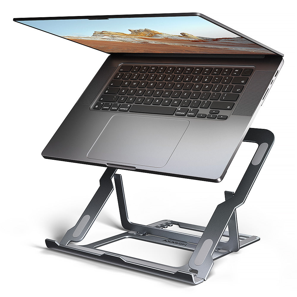 AXAGON STND-LAG stand for laptops and tablets | Adjustable Height, Angle | 10-17.3 " | Maximum weight (capacity) 20 kg | Grey
